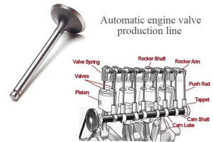 How important to own an engine valve production line to a car manufacturer?